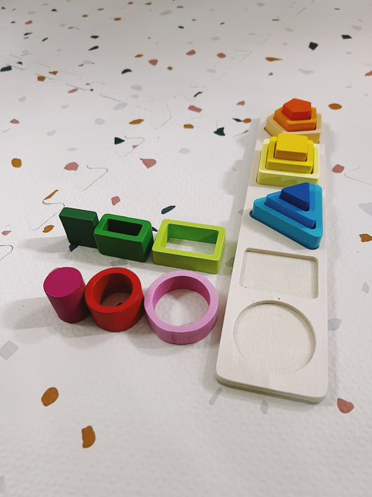 Puzzle Montessori Forme et Taille