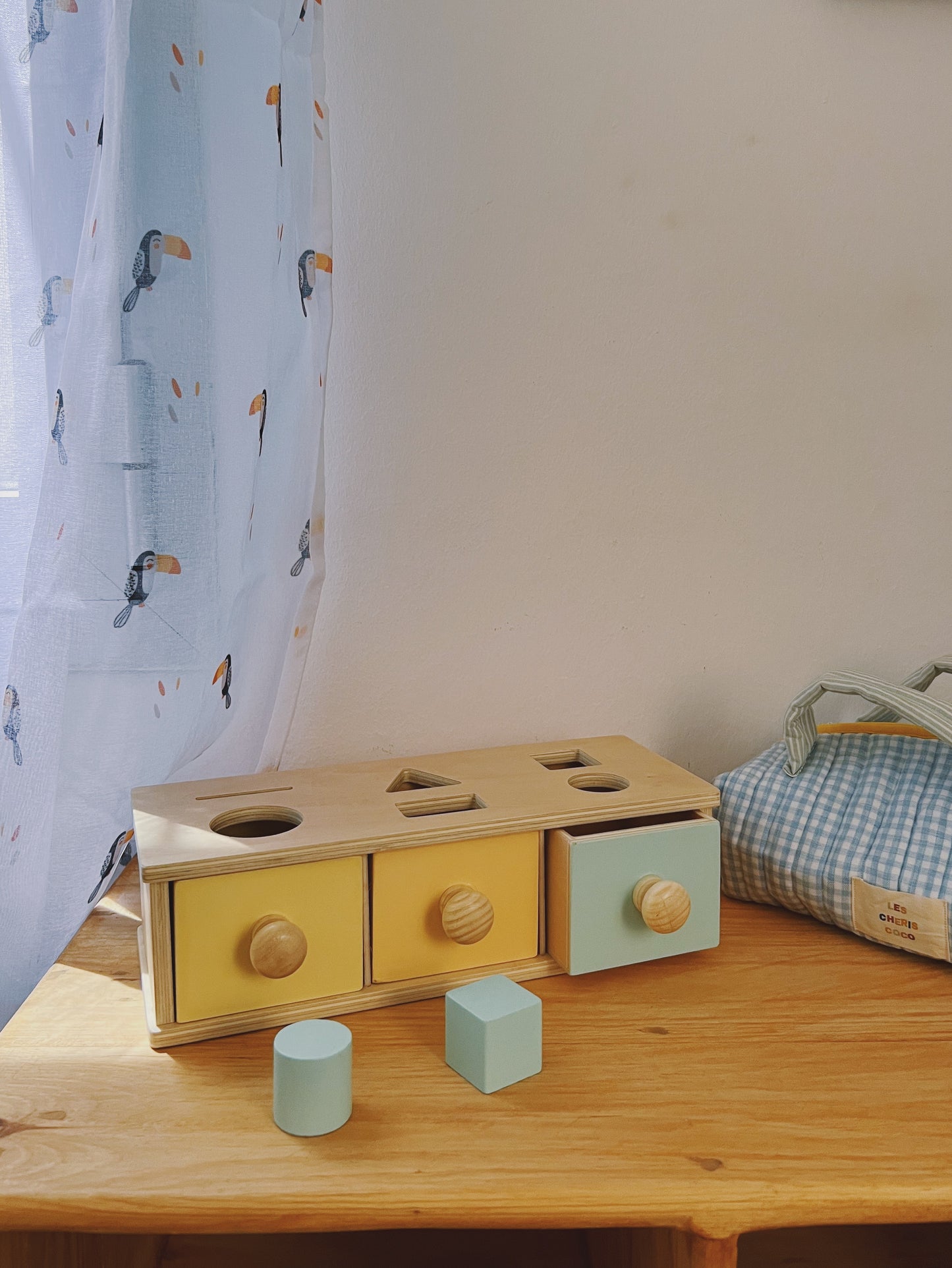 Jouet de tri en bois "Secret"