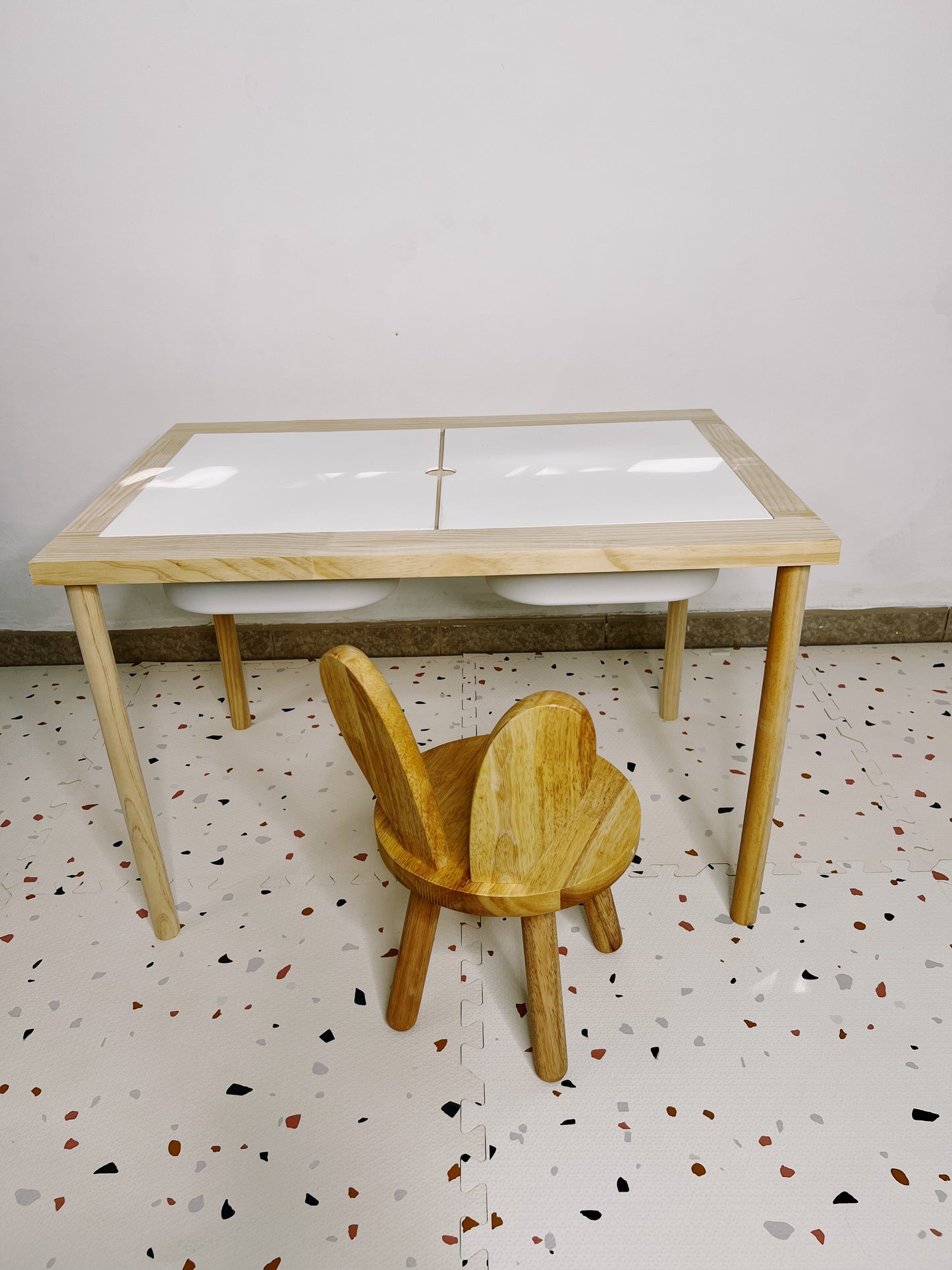 Table de Jeu Sensorielle avec Chaise