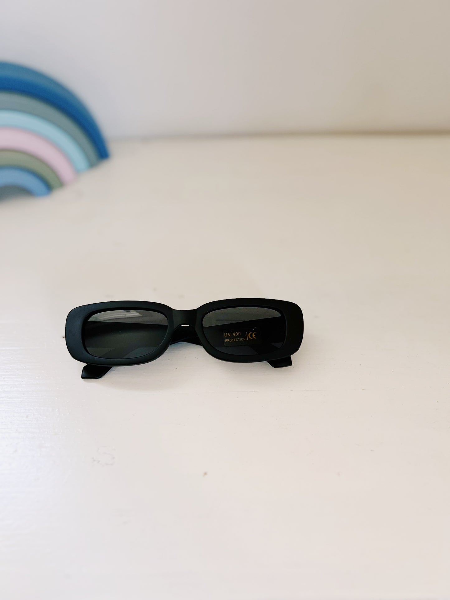 Look de Star – Lunettes de Soleil Rectangulaires Enfant UV400