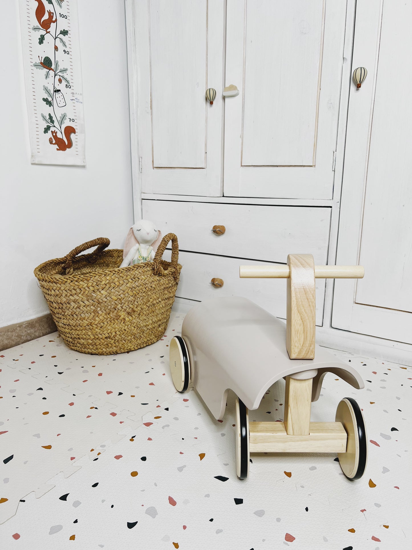 Bébé Vélo en Bois