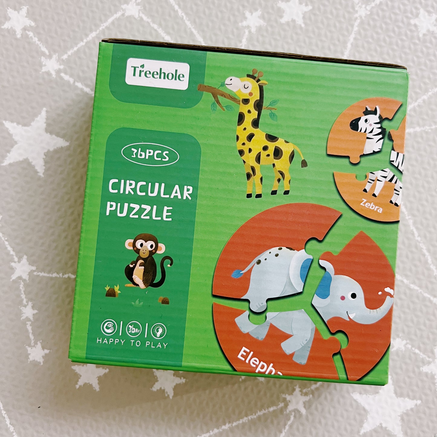 Mes premiers puzzles ronds