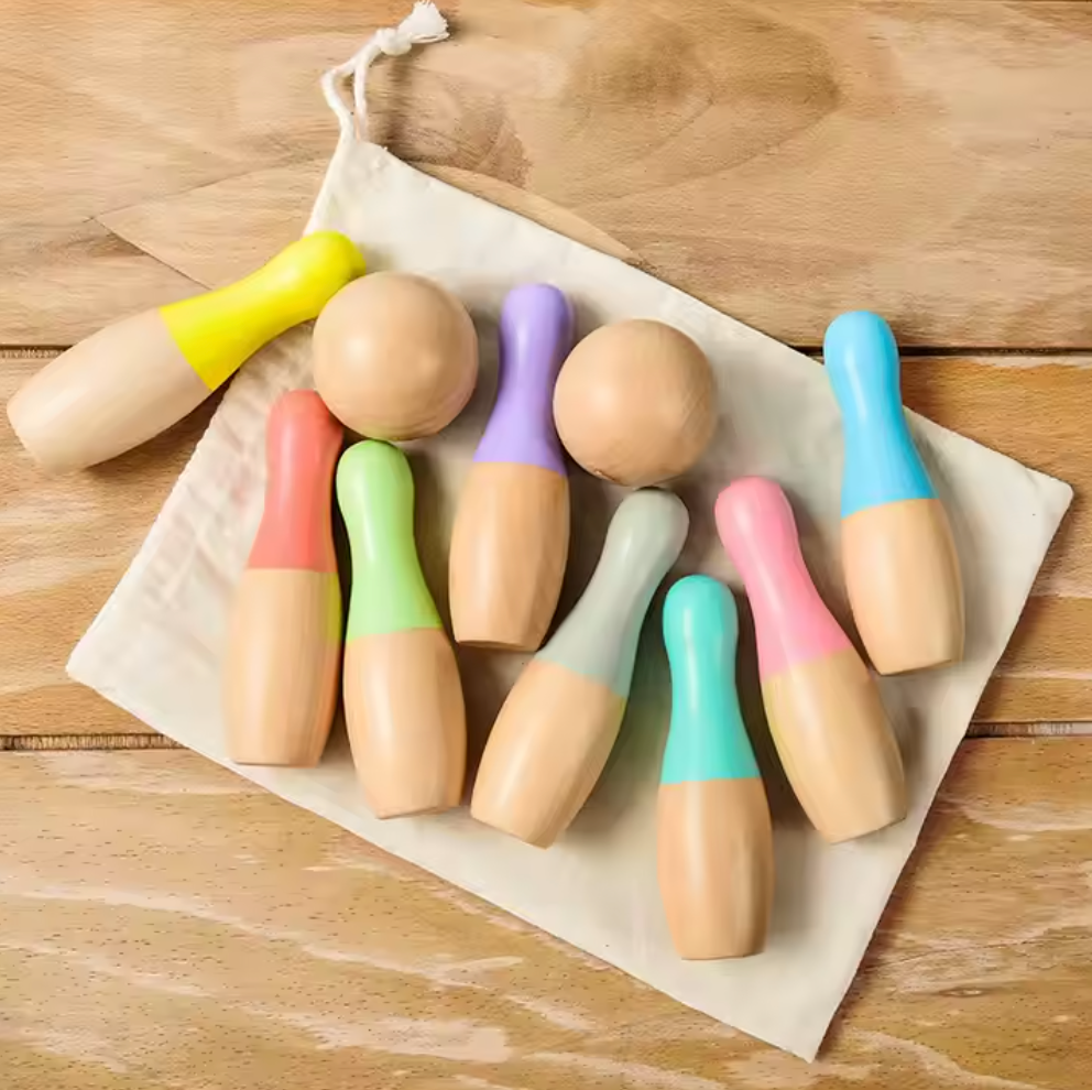 Strike – Le Mini Bowling en Bois