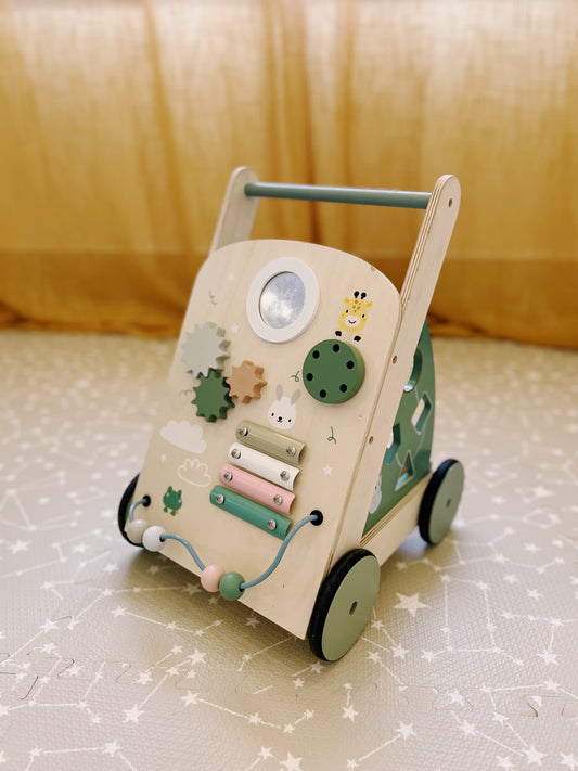 Mon Premier Pas à Pas – Chariot d’éveil en bois
