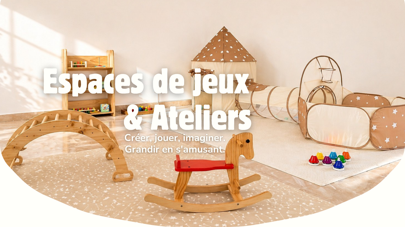 Espace de jeux & ateliers hero