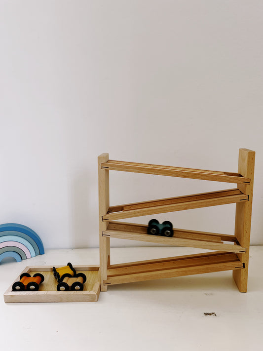 'Cascade Express' - Circuit en Bois à Voitures
