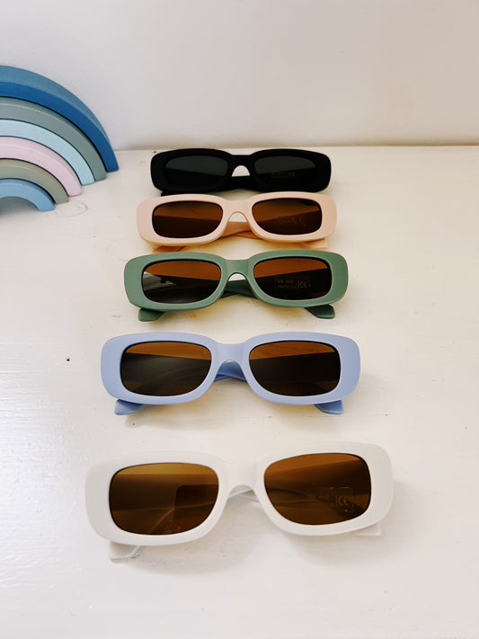 Look de Star – Lunettes de Soleil Rectangulaires Enfant UV400