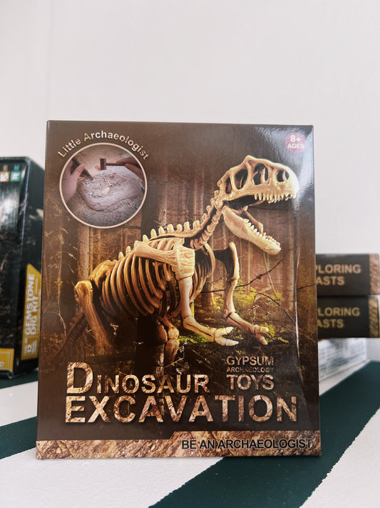 Jurassique à Creuser – Kit dinosaure à déterrer