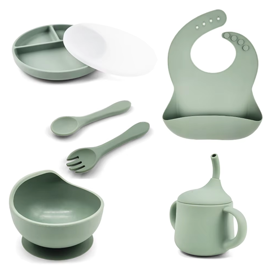 Set de repas en silicone