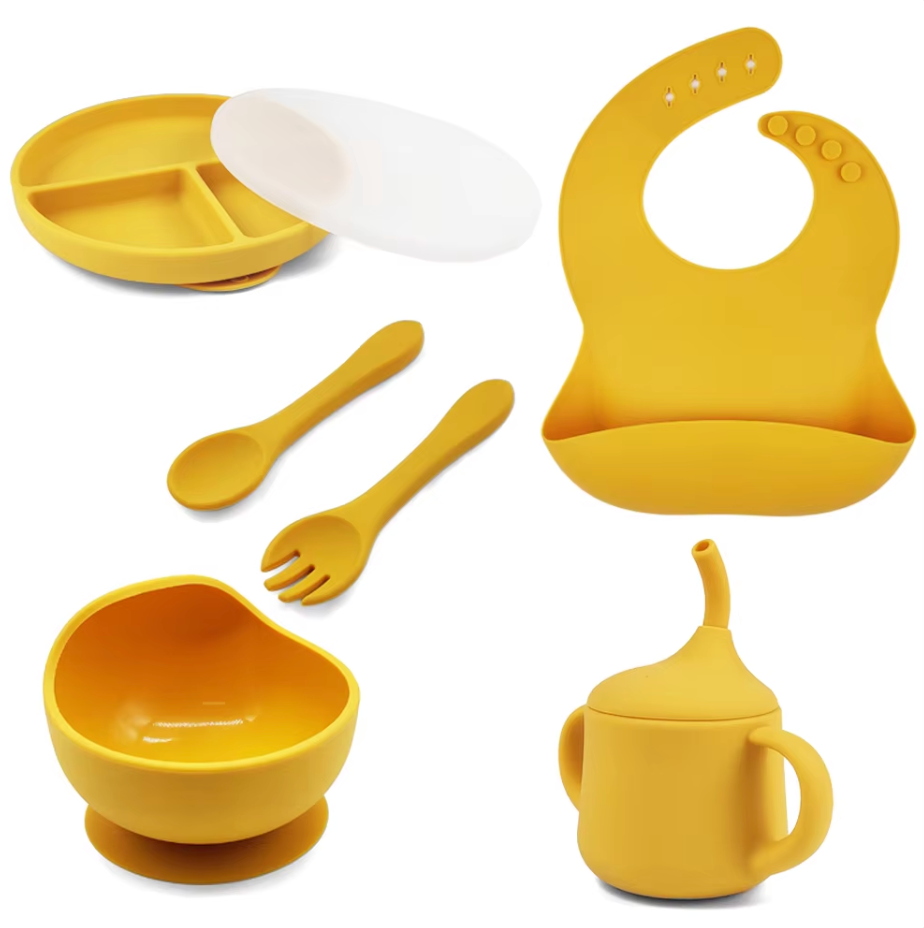 Set de repas en silicone