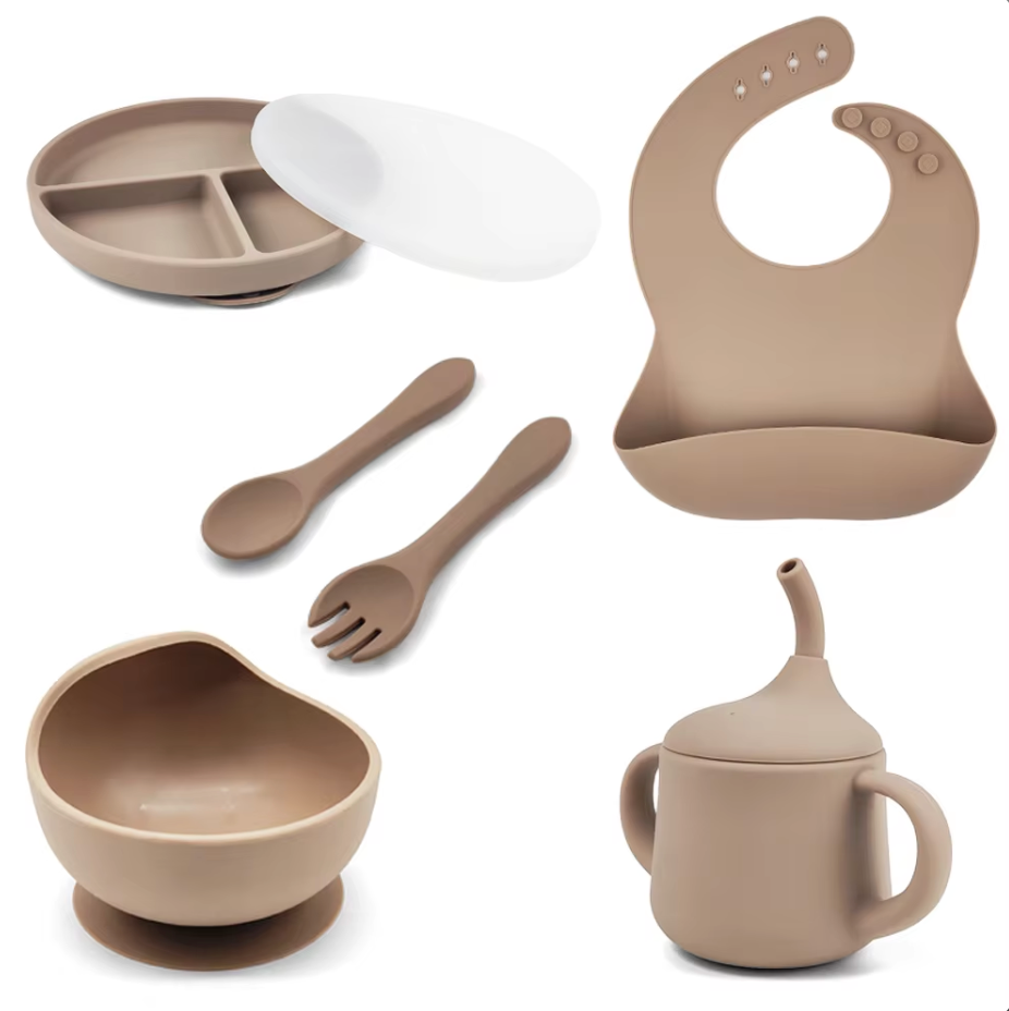 Set de repas en silicone