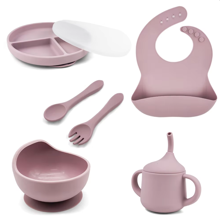 Set de repas en silicone